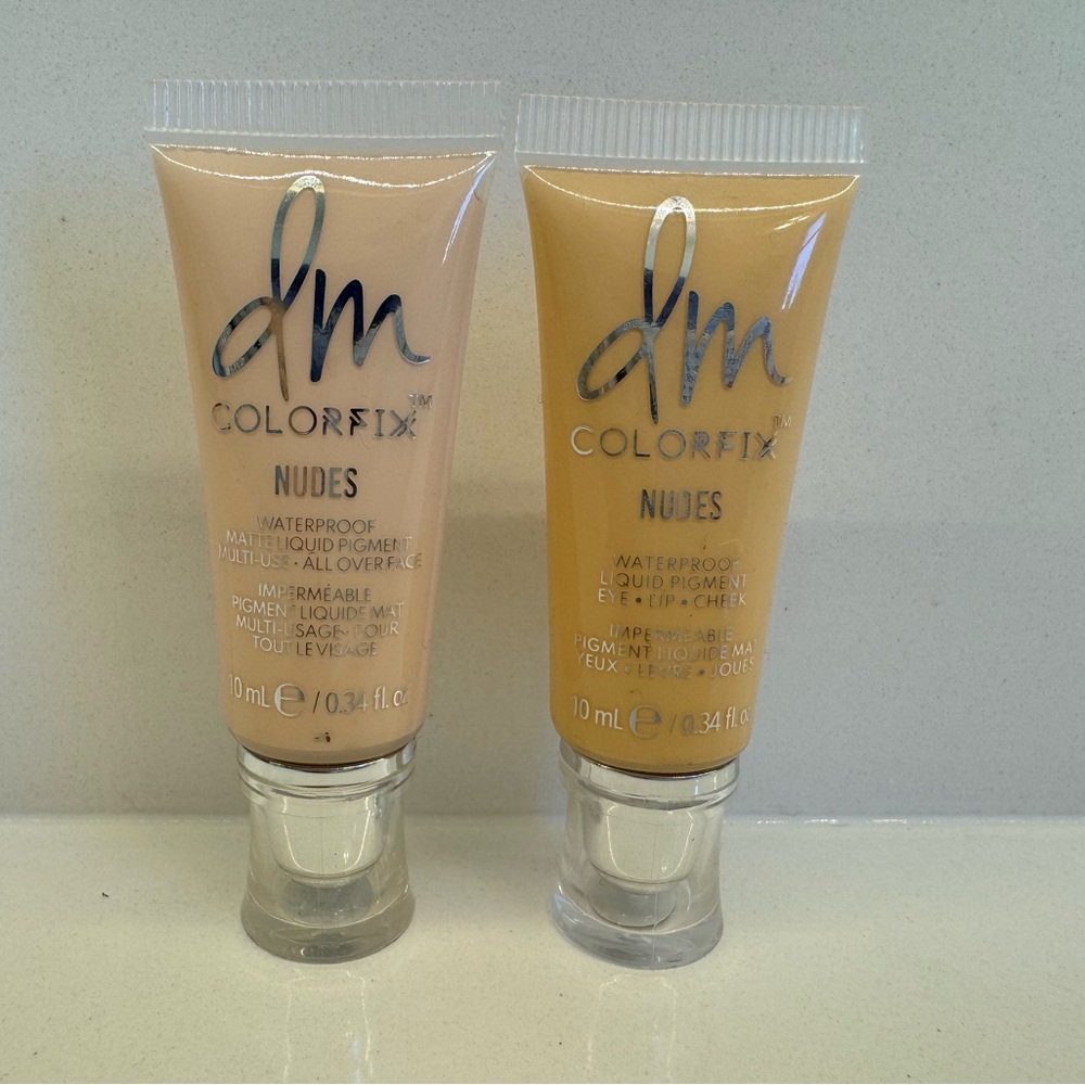 Danessa Myricks Colorfix eye cheek & Lip cream pigment NUDES - set of 2